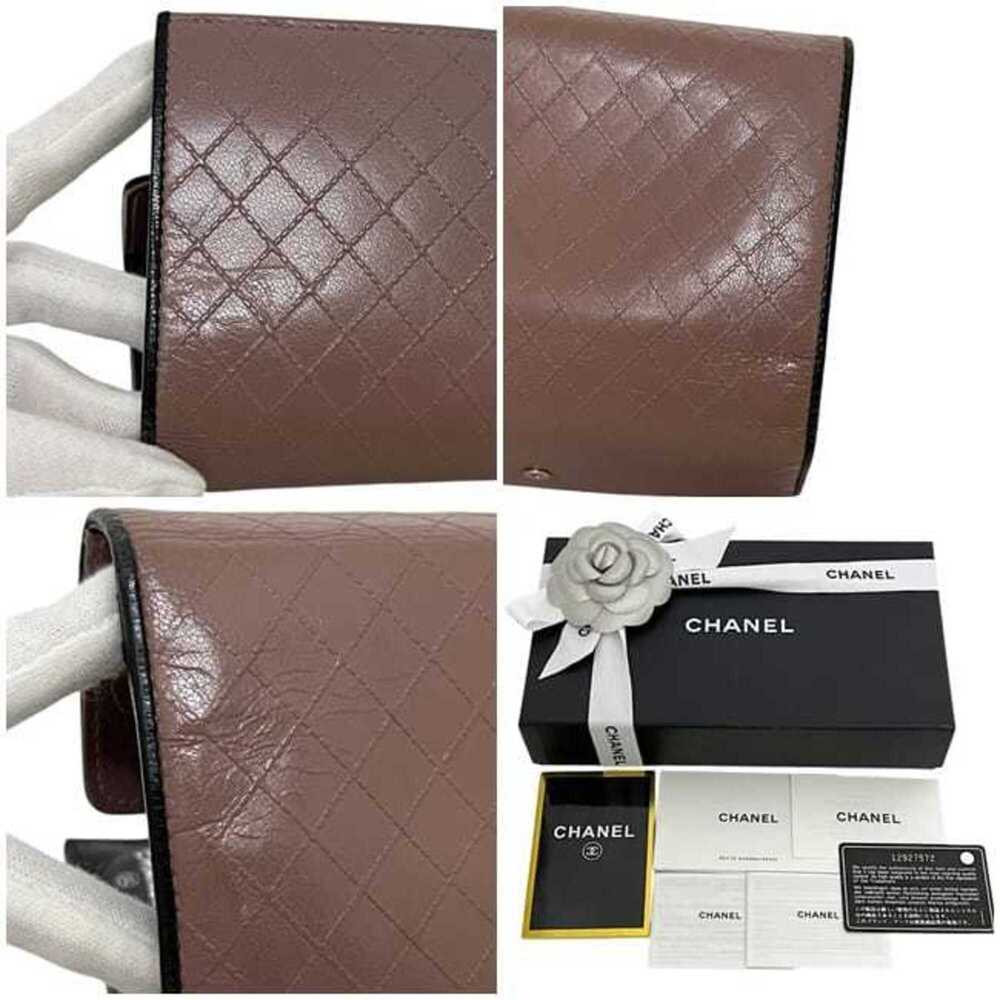 CHANEL Black Leather Logo Wallet - Picture 11 of 11